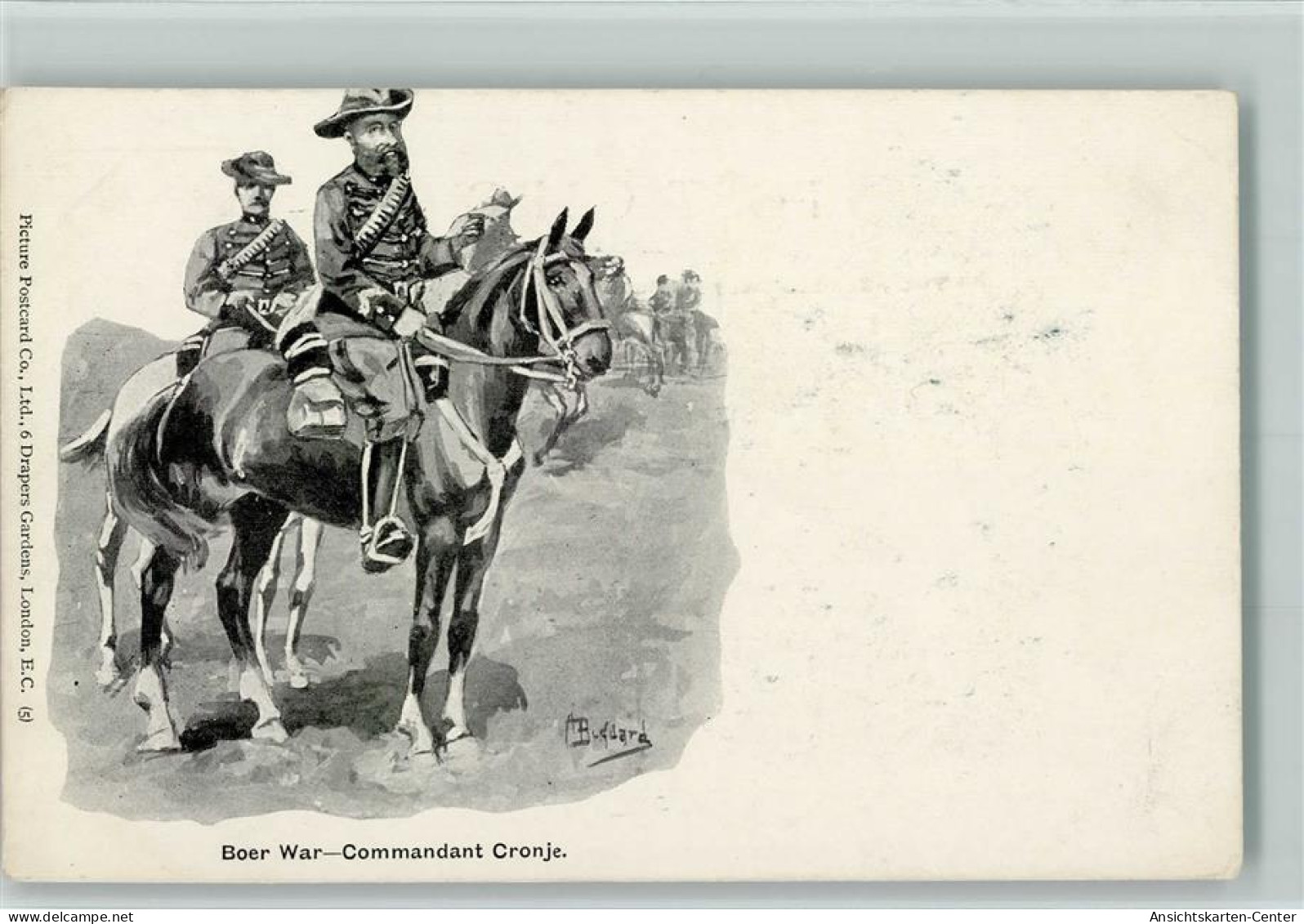 13210906 - Buren Boer War - Commandant Cronje AK - Zuid-Afrika