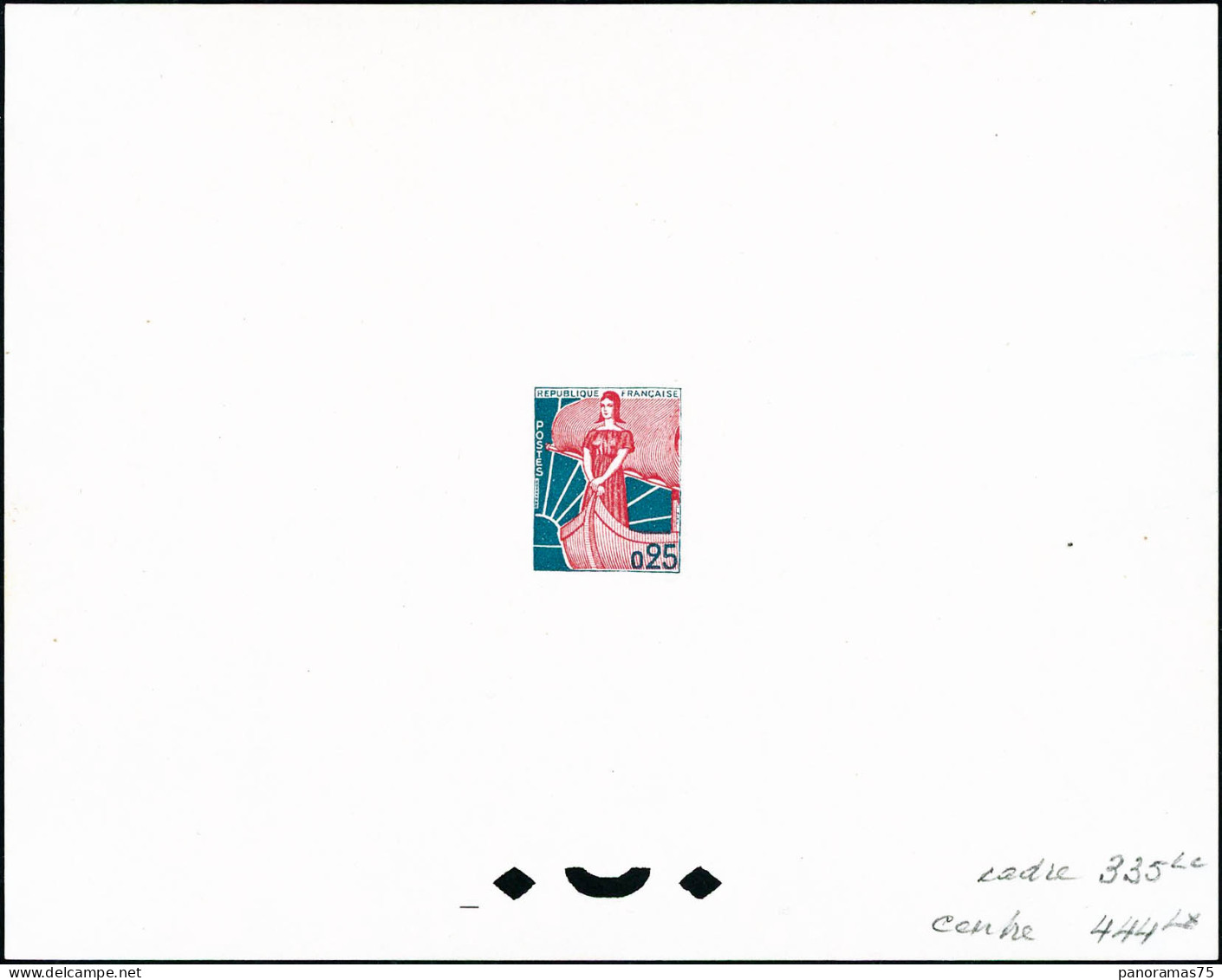EP N°1234 Epreuve De Couleur De La Marianne - TB - Other & Unclassified