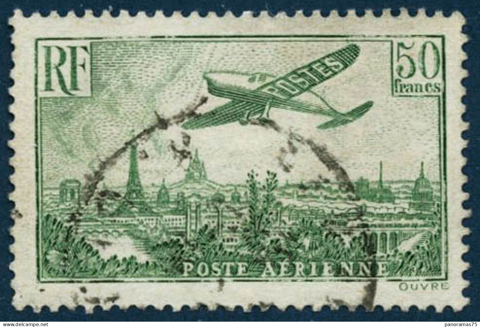 Obl. N°14 50F Vert - TB - Other & Unclassified