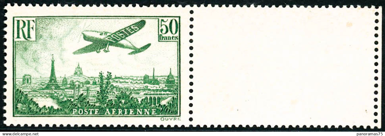 ** N°14a 50F Vert - TB - Other & Unclassified