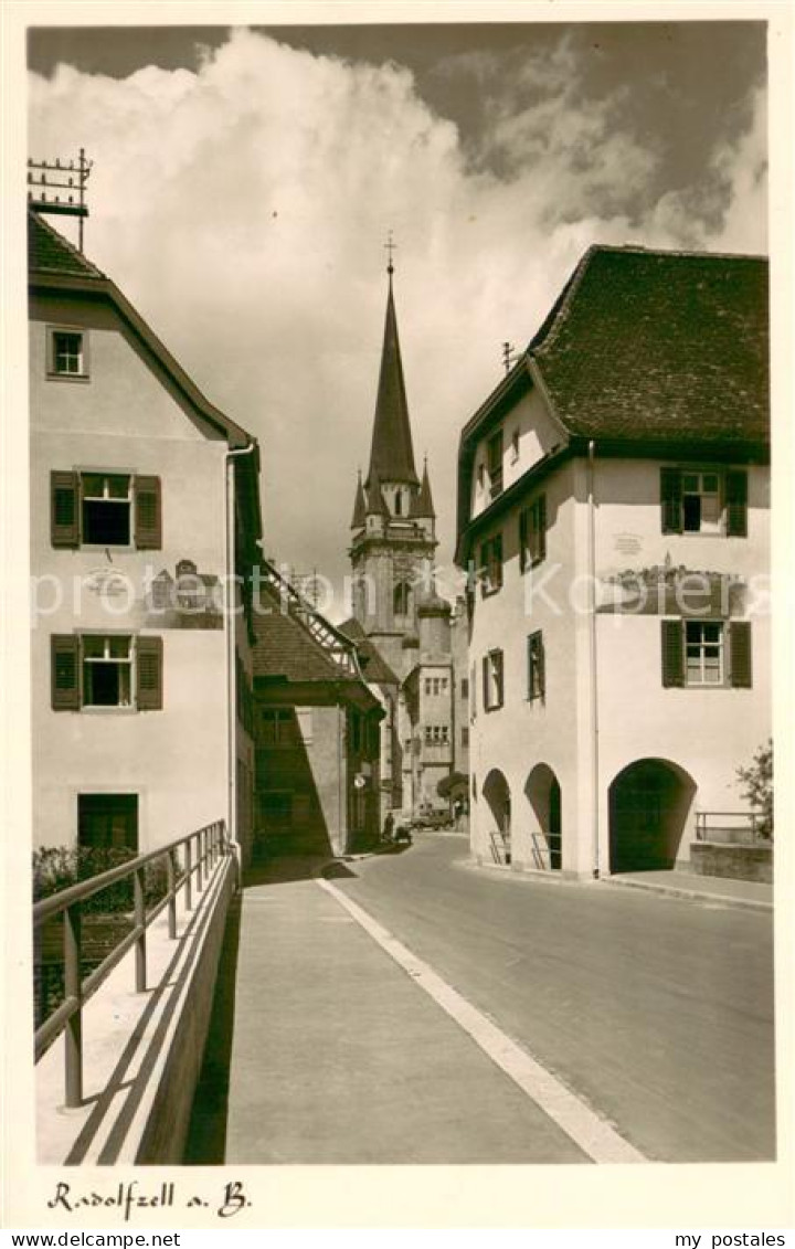 73706979 Radolfzell Bodensee Ortszentrum Blick Zur Kirche Radolfzell Bodensee - Radolfzell