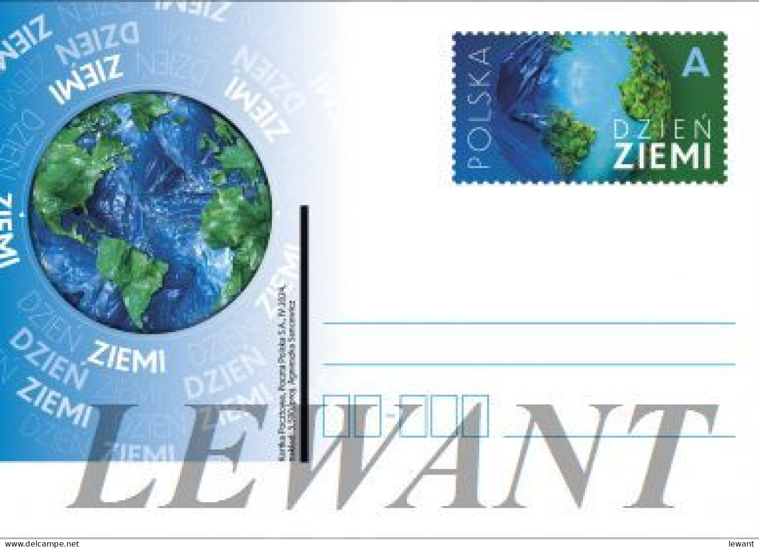 POLAND Postcard 2024.04.30. Cp 2051 Earth Day - Interi Postali