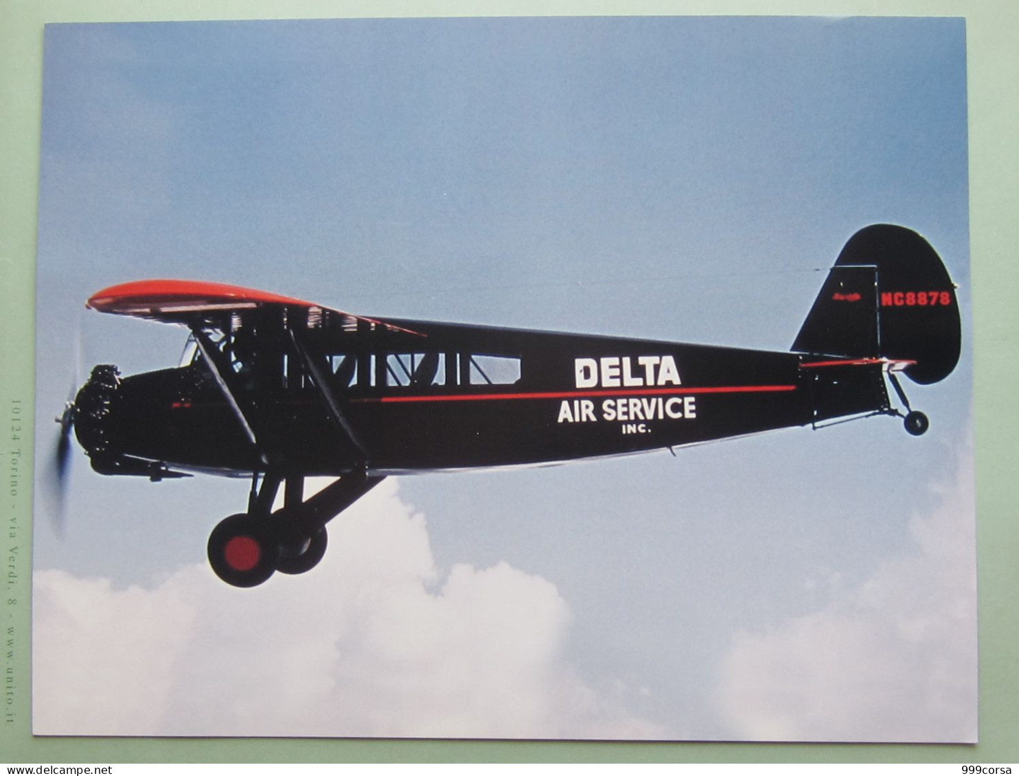 Aviazione, Boeing 767 Spirit Of Delta, Curtiss Travel Air 6B, Douglas DC 3, Stinson SR-8E, WACO 125, Photo Cm 28x22 - Luftfahrt