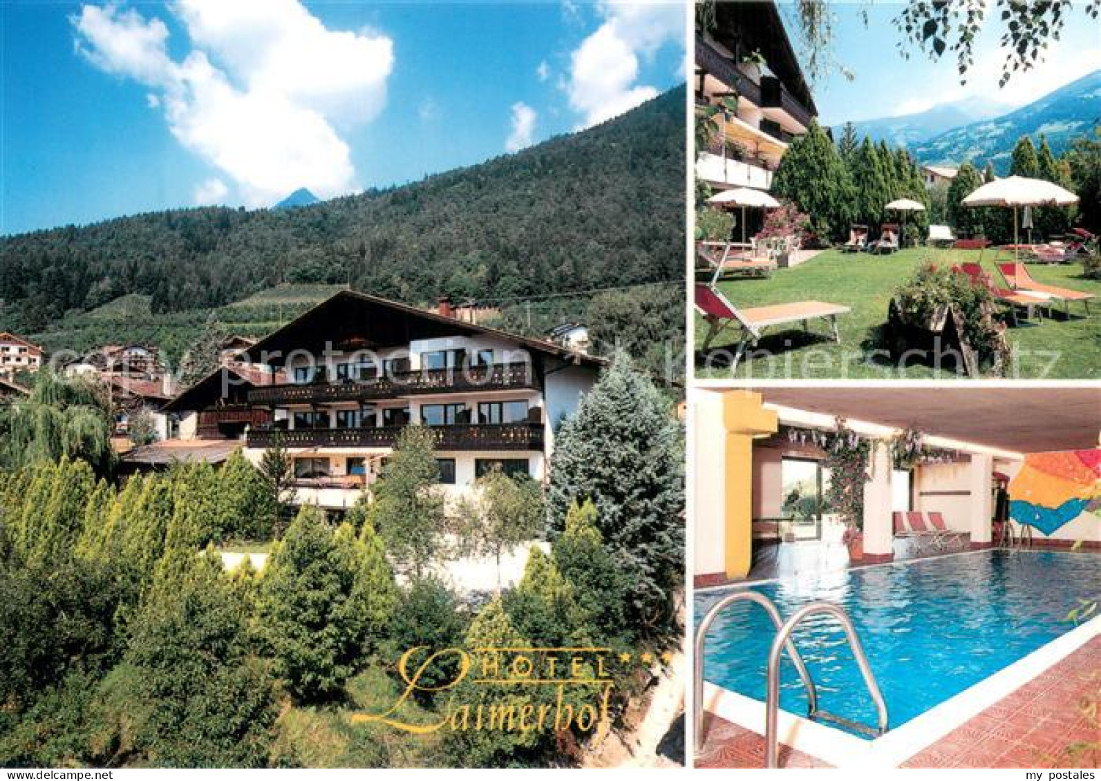 73706872 Riffian Meran Hotel Laimerhof Hallenbad Liegewiese Garten Riffian Meran - Sonstige & Ohne Zuordnung