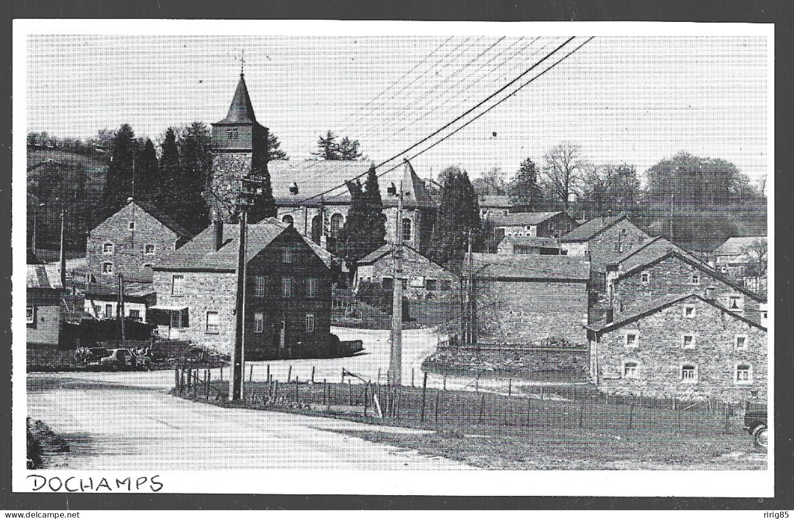 1980  --  BELGIQUE . DOCHAMPS . ASPECT DE VILLAGE . 4B022 - Ohne Zuordnung