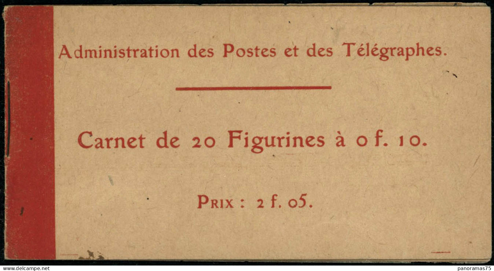 ** N°135-C1 Carnet 10c Maigre - TB - Other & Unclassified