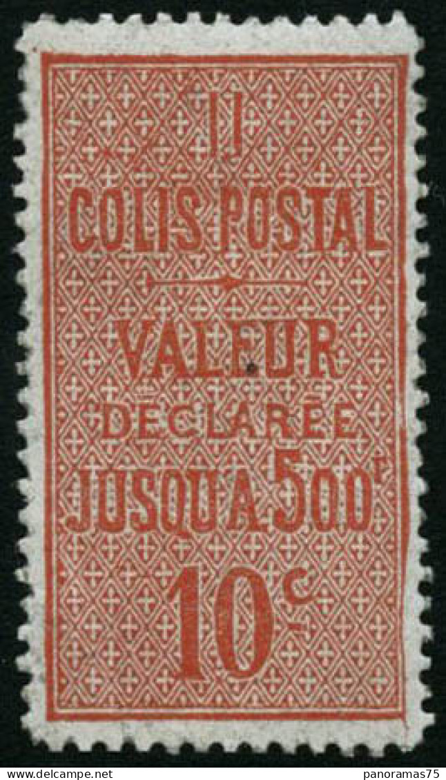 ** N°2 10c Rouge (II) Dent 13 1/2 RARE - TB - Autres & Non Classés