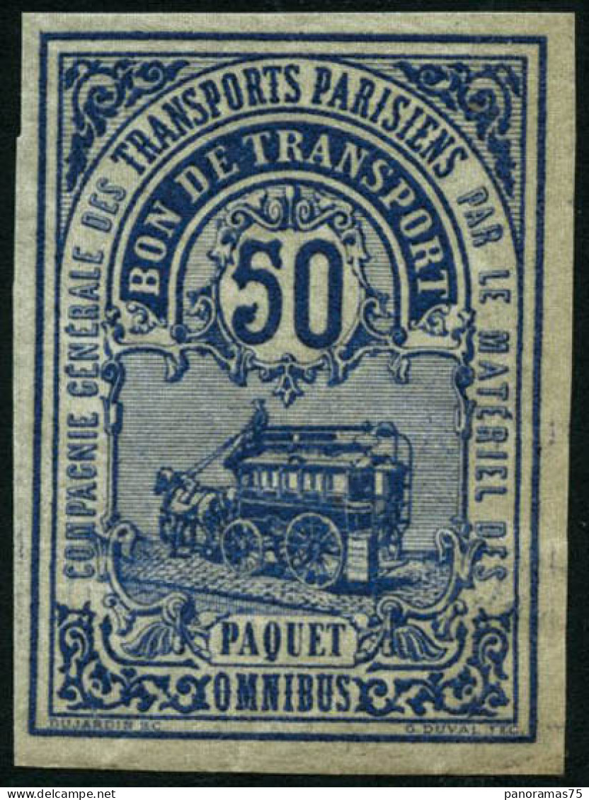 ** N°2 Maury 50c Bleu (1878) - TB - Otros & Sin Clasificación