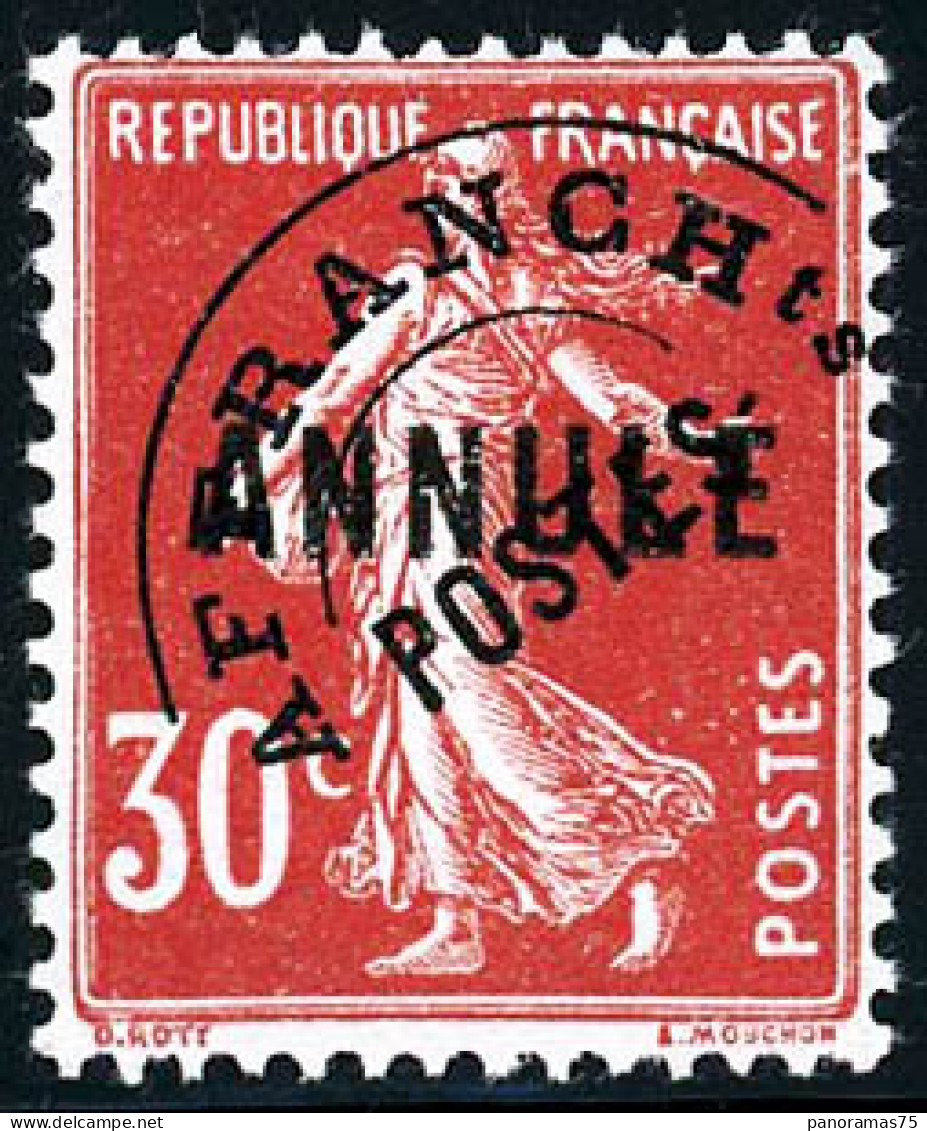 ** N°58-CI1 30c Rouge - TB - Cours D'Instruction