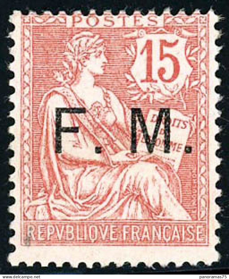 ** N°2 15c Vermillon - TB - Militaire Zegels