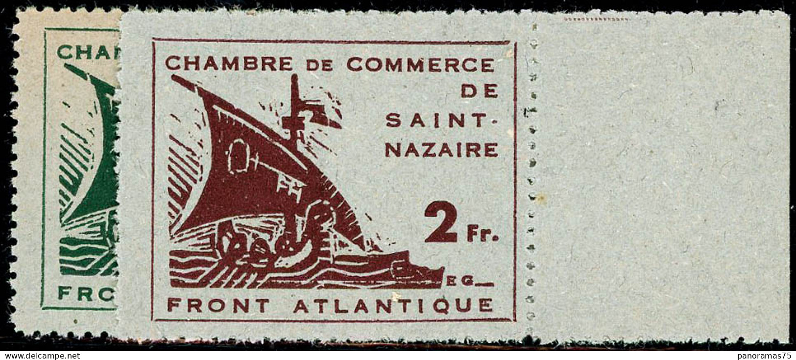 (*) N°8/9 La Paire - TB - War Stamps