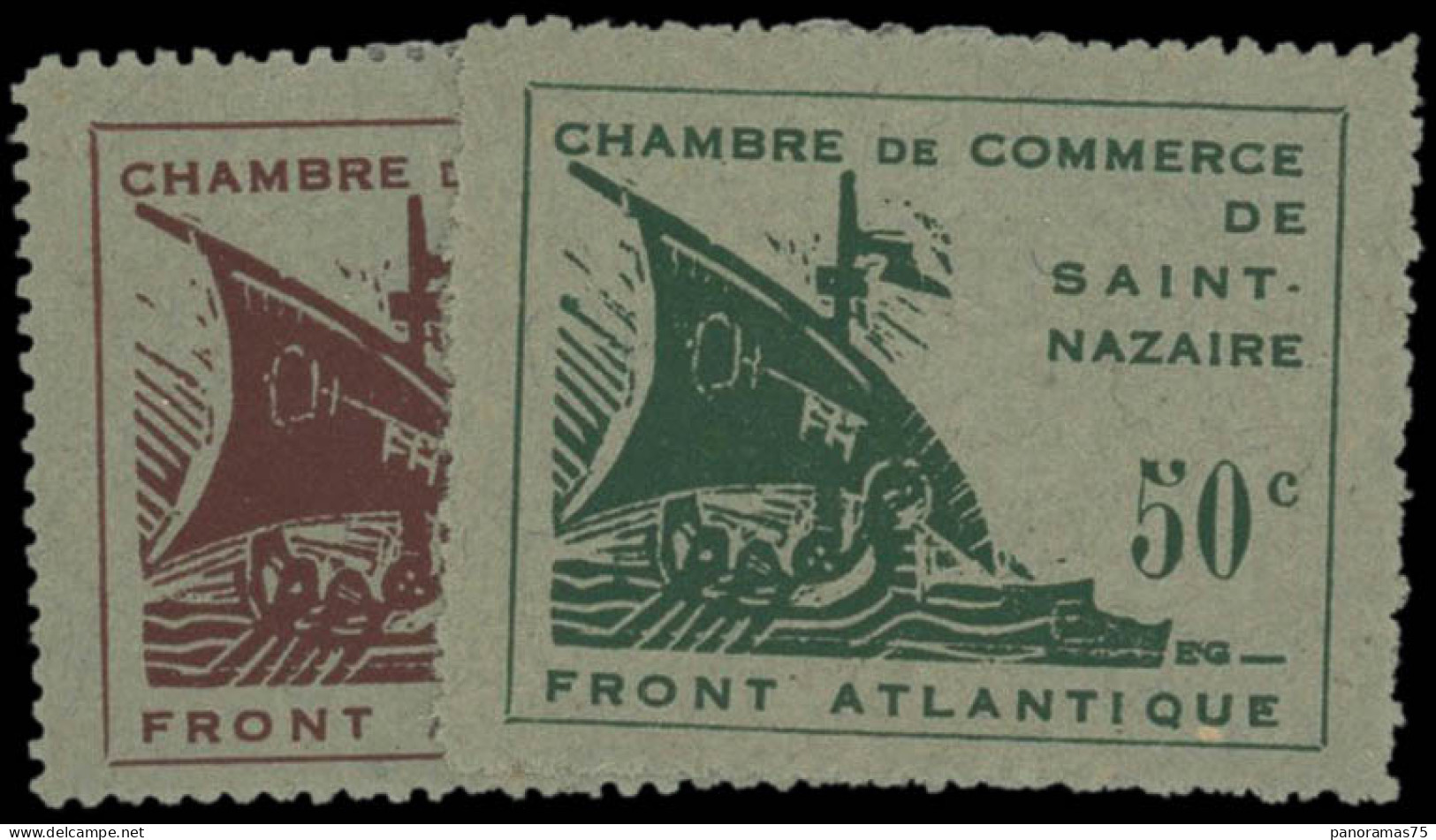 (*) N°8/9 La Paire - TB - War Stamps