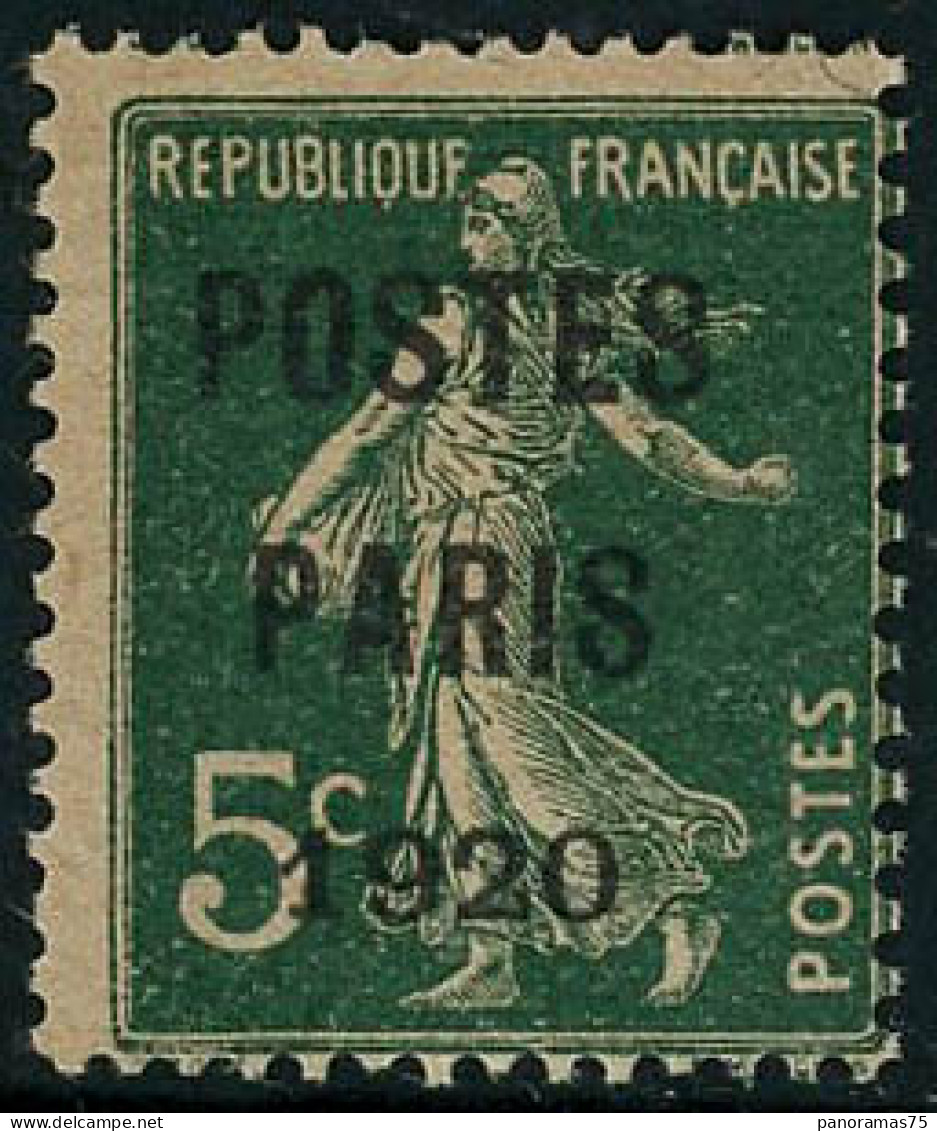 ** N°24 5c Vert, Signé JF Brun - TB - Altri & Non Classificati