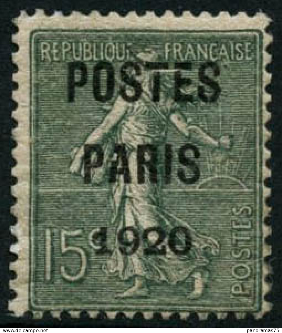 ** N°25 15c Vert-olive - TB - Altri & Non Classificati