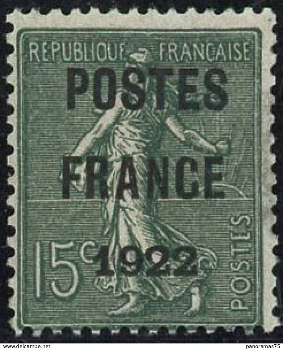 ** N°37 15c Olive, RARE - TB - Other & Unclassified