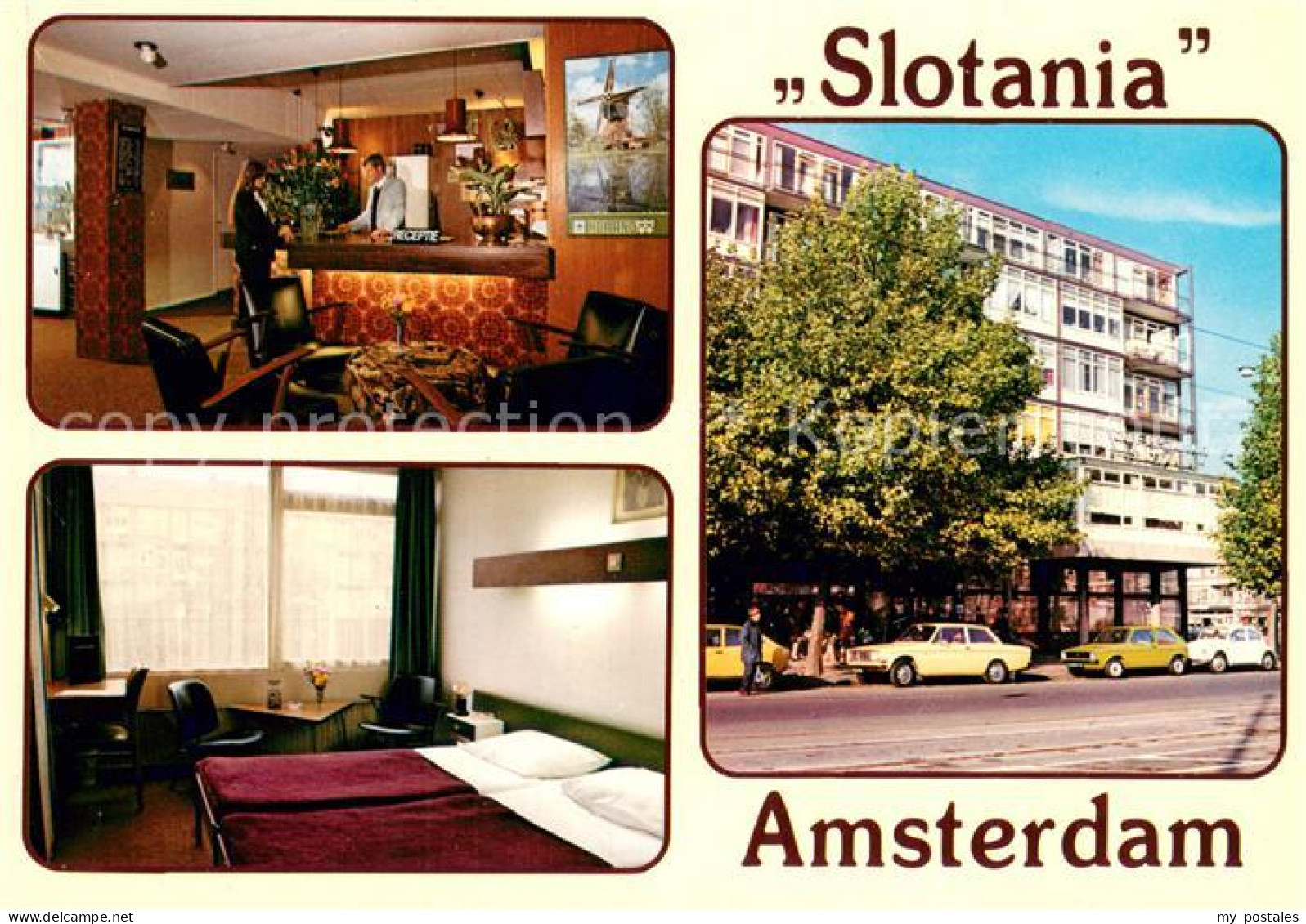 73706840 Amsterdam  NL Hotel Bar Restaurant Slotania  - Autres & Non Classés