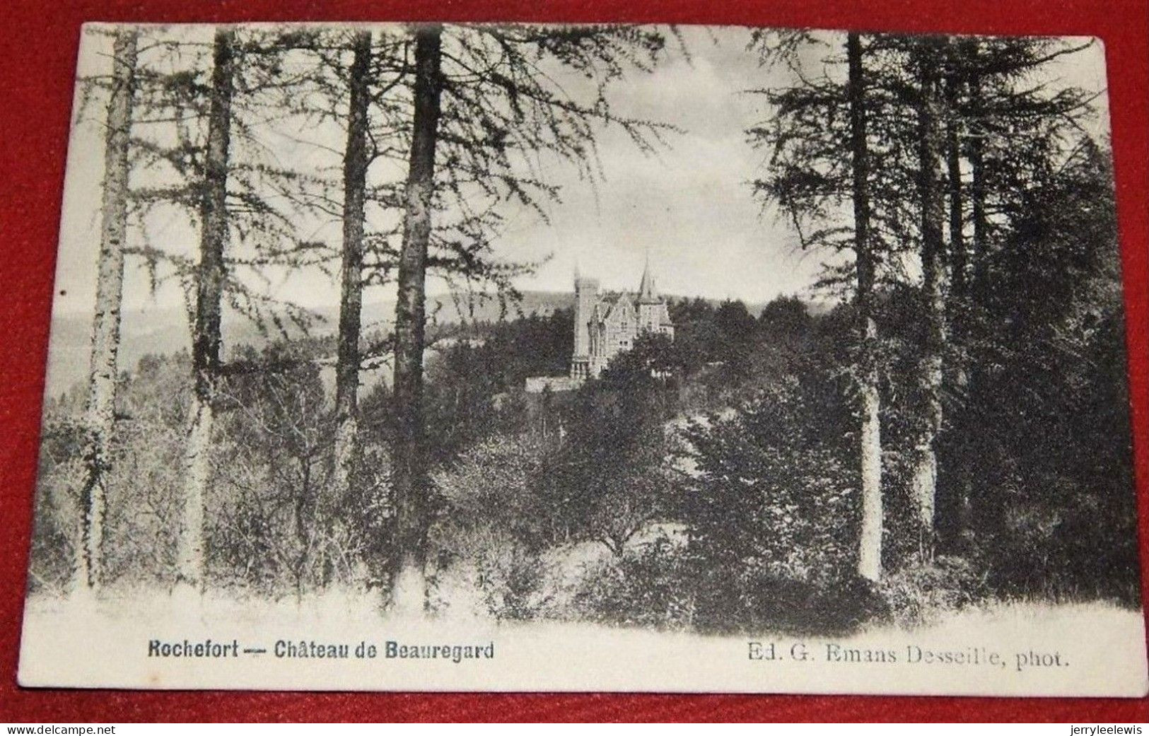 ROCHEFORT -  Château De Beauregard    -  1905     - - Rochefort