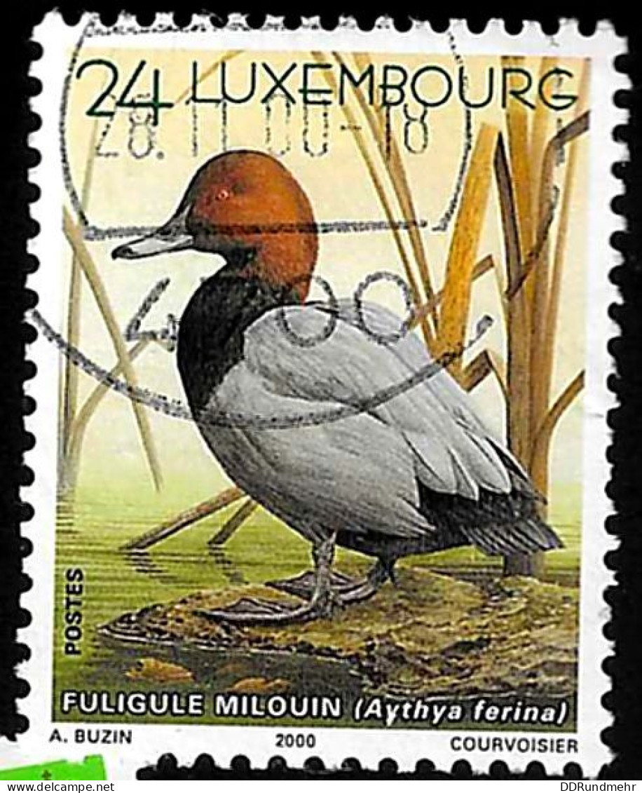 2000 Enten Michel LU 1504 Stamp Number LU 1032 Yvert Et Tellier LU 1454 Stanley Gibbons LU 1537 Used - Gebraucht