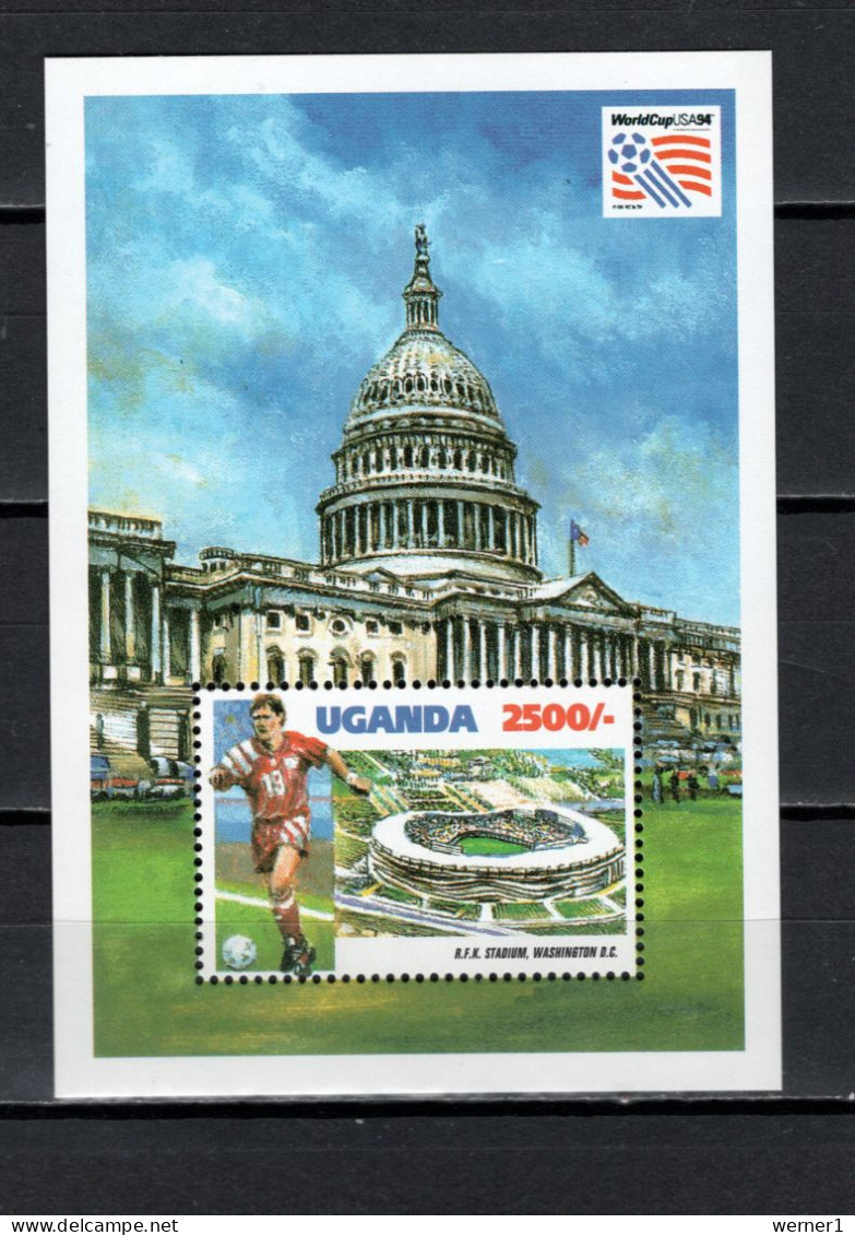 Uganda 1994 Football Soccer World Cup, S/s MNH - 1994 – Vereinigte Staaten