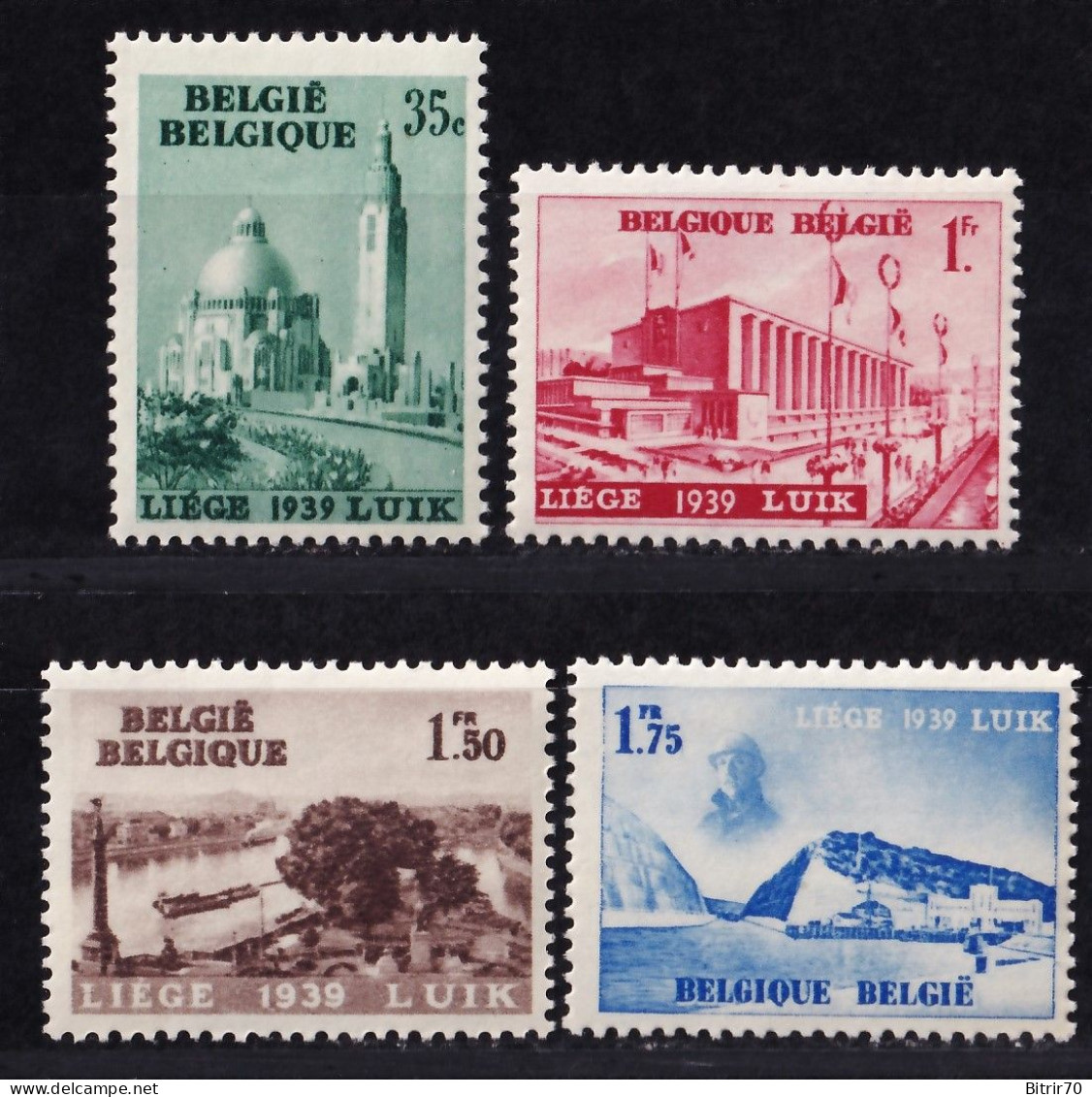 Belgica, 1938 Y&T. 481 / 483, MNH. - Nuovi