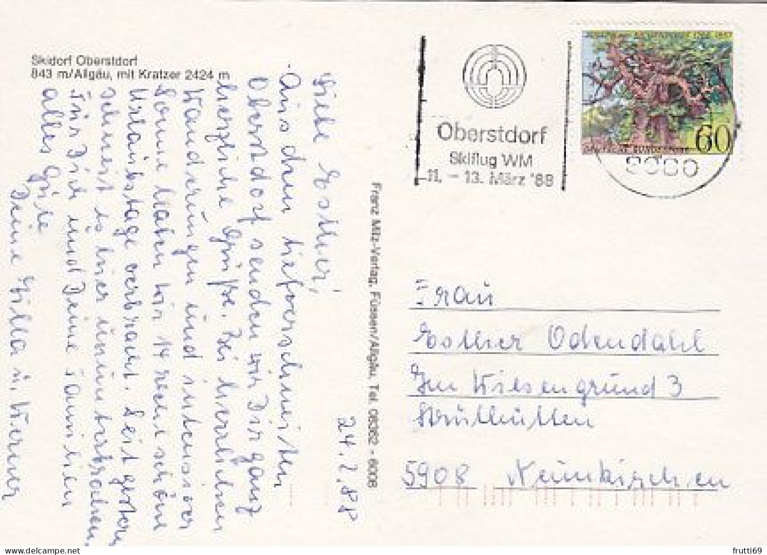 AK 215884 GERMANY - Oberstdorf - Oberstdorf