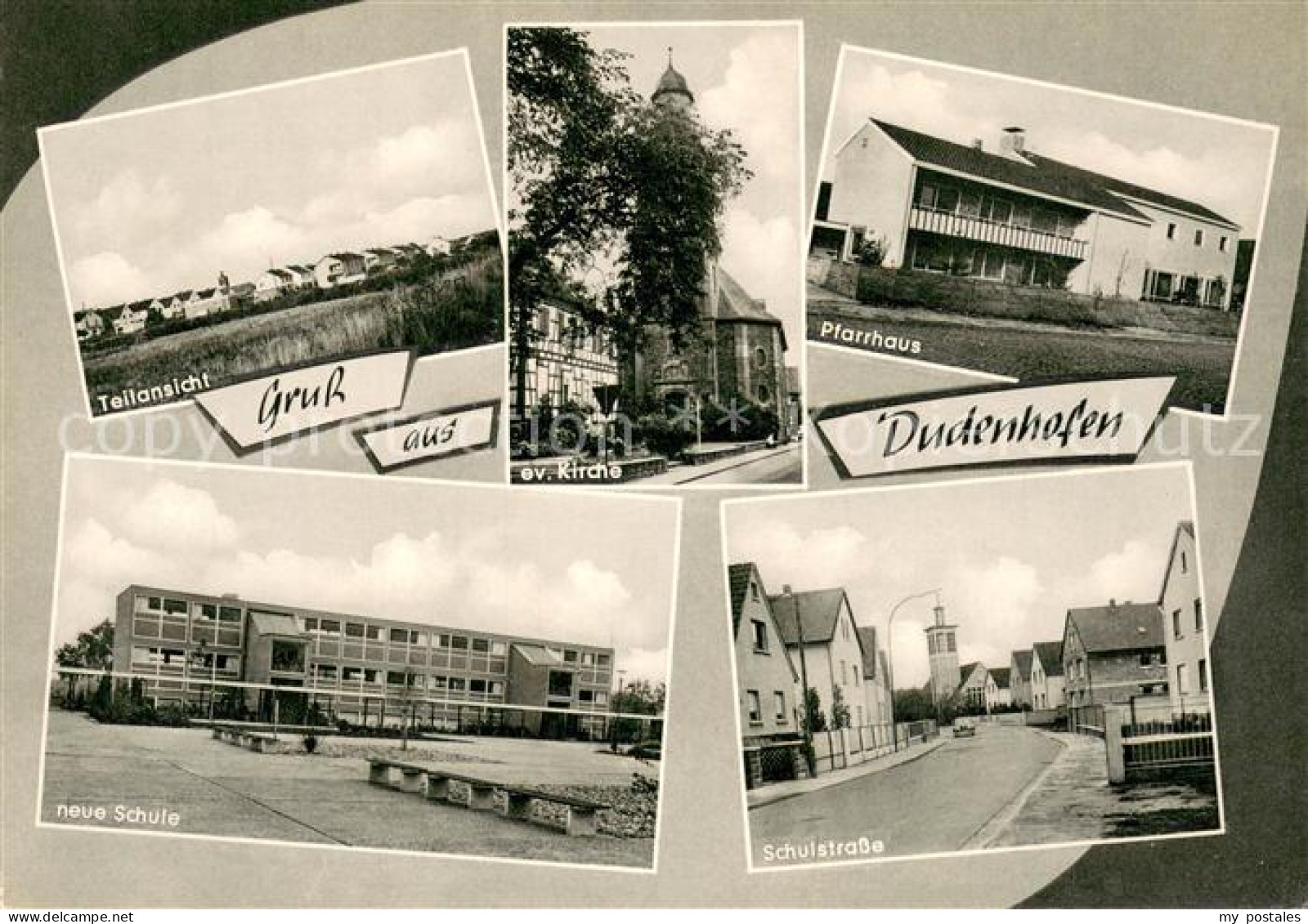 73706789 Dudenhofen Offenbach Main Pfarrhaus Ev. Kirche Schulstrasse Schule Teil - Rodgau