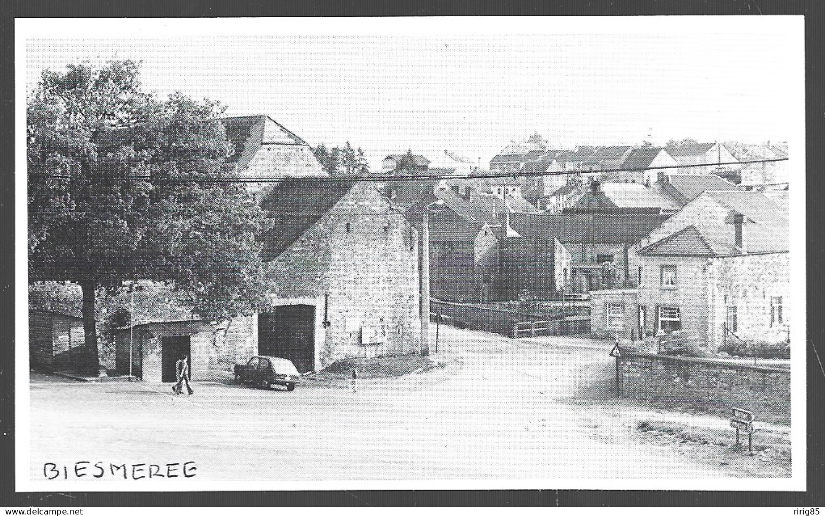 1980  --  BELGIQUE . BIESMEREE . ASPECT DE VILLAGE . 4B025 - Unclassified