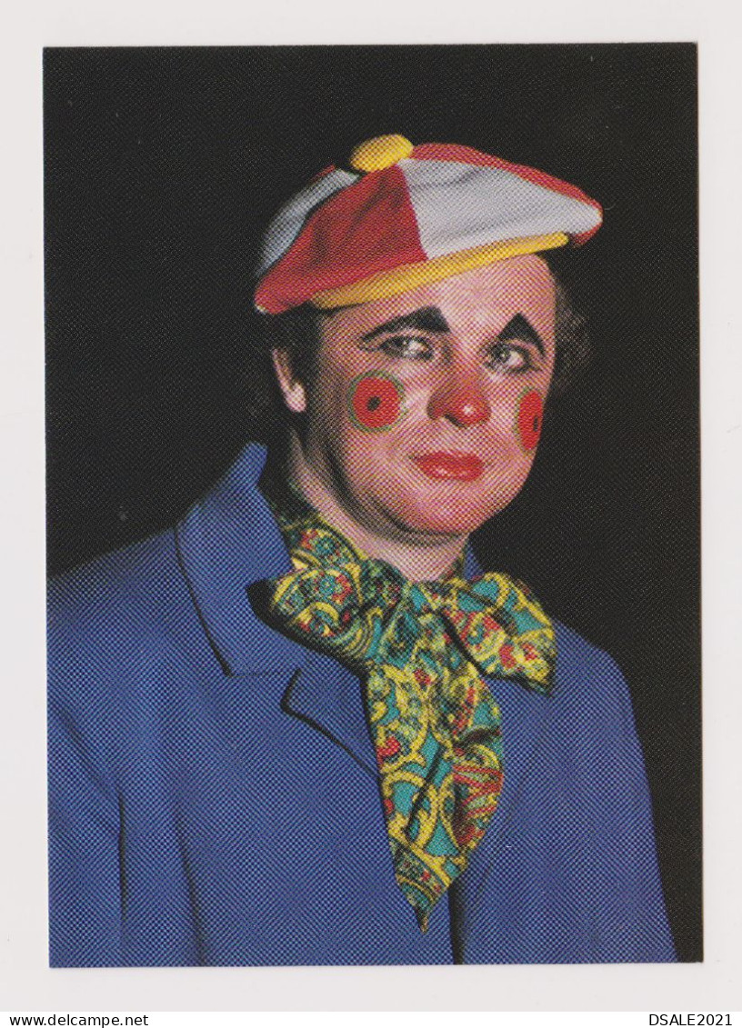 Poland Polish Circus Comedian Clown, Vintage Photo Postcard RPPc AK (1212) - Cirque