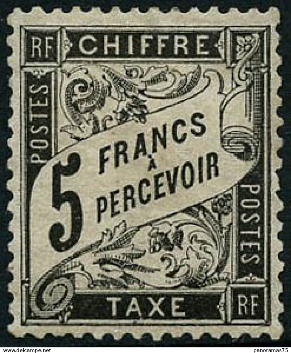 * N°24 5F Noir, Signé JF Brun - TB - Altri & Non Classificati