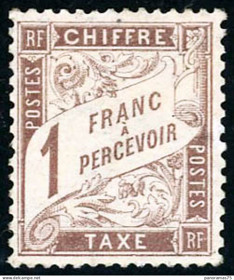 ** N°25 1F Marron, Pièce De Luxe - TB - Altri & Non Classificati