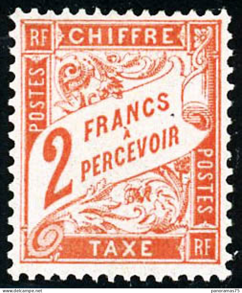 ** N°41 2F Rouge-orange, Pièce De Luxe - TB - Other & Unclassified