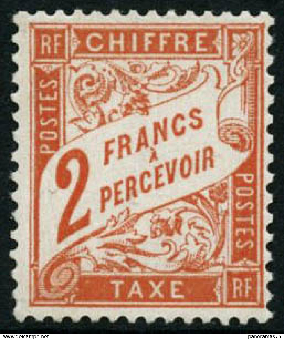 ** N°41 2F Rouge-orange - TB - Other & Unclassified