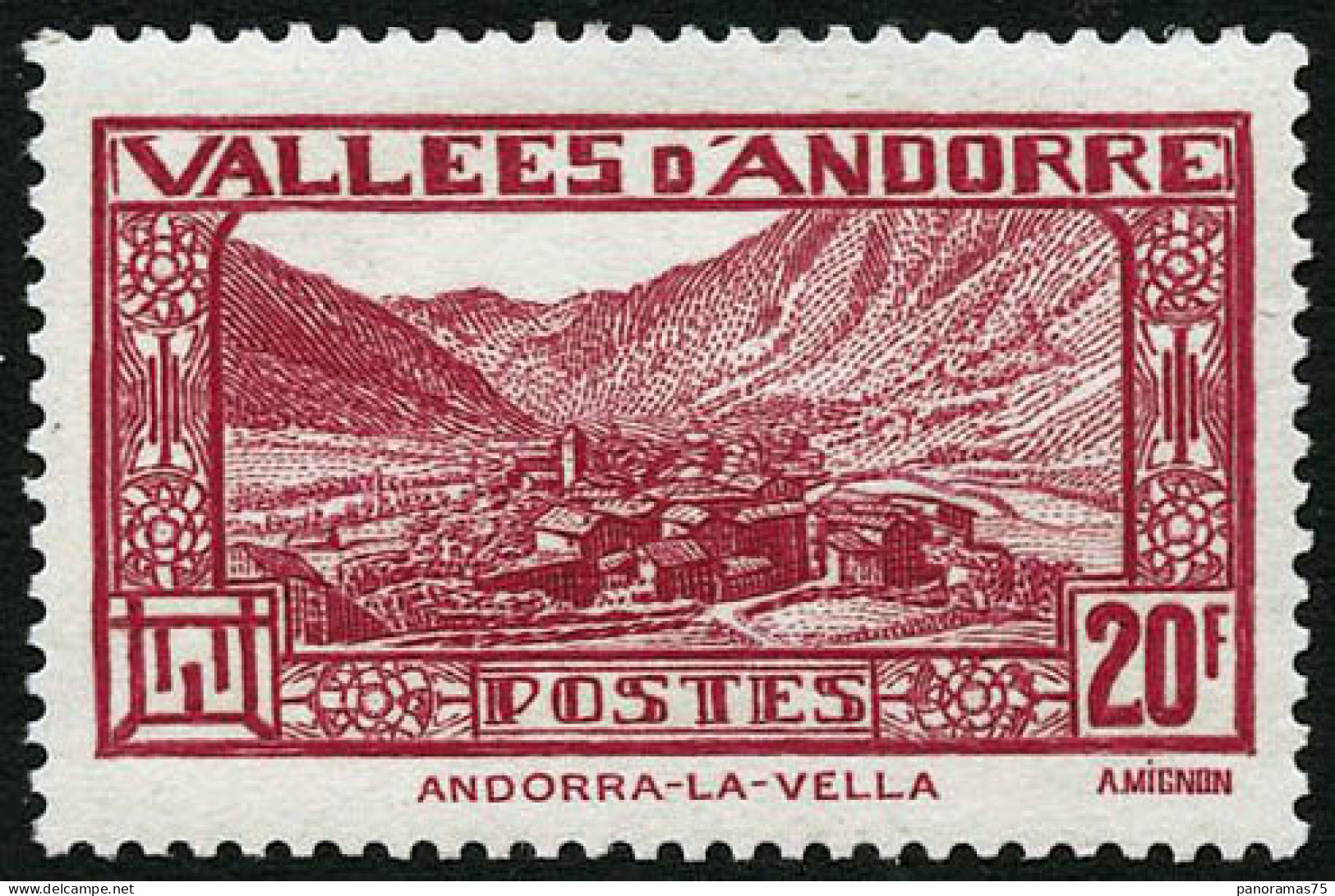 ** N°24/45 Sf 30A La 2ème Andorre (24 Val) - TB - Other & Unclassified