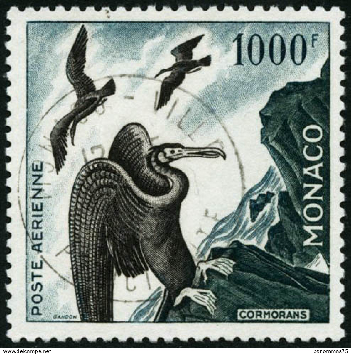 Obl. N°55/8 - TB - Airmail