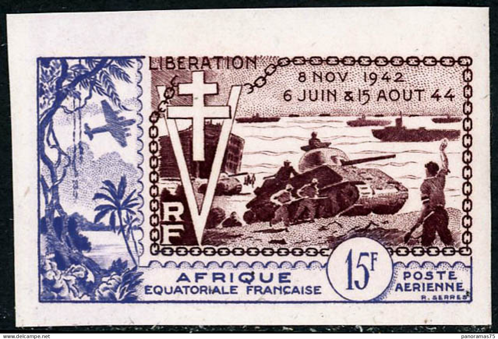 ** 1954 La Série Complète Du 10è Anniversaire De La Libération ND, Rare - TB - Non Classificati