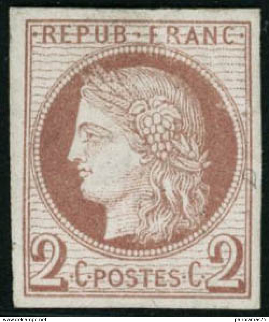 ** N°15 2c Rouge-brun,Rare - TB - Other & Unclassified