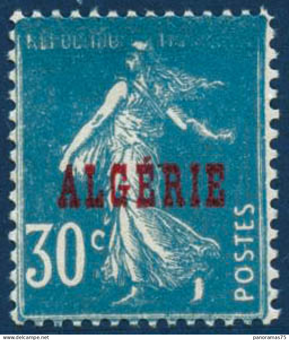 ** N°17 30c Bleu Légende Répub Franc éffacée - TB - Andere & Zonder Classificatie