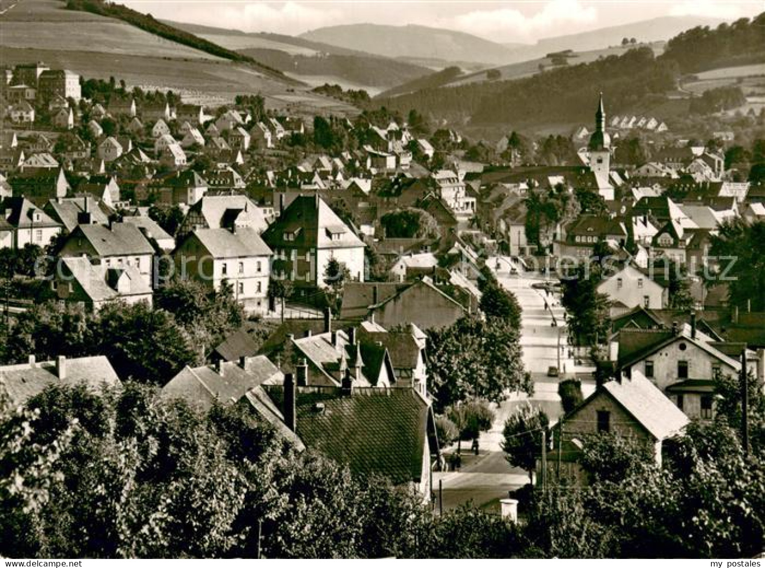 73706725 Meschede Blick Auf Die Stadt Mit Krankenhaus Meschede - Arnsberg