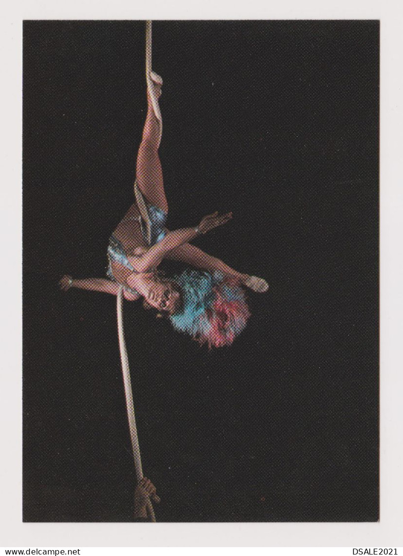 Poland Polish Sexy Young Woman, Circus Performer On A Rope, Vintage Photo Postcard Pin-Up RPPc AK (1213) - Circo