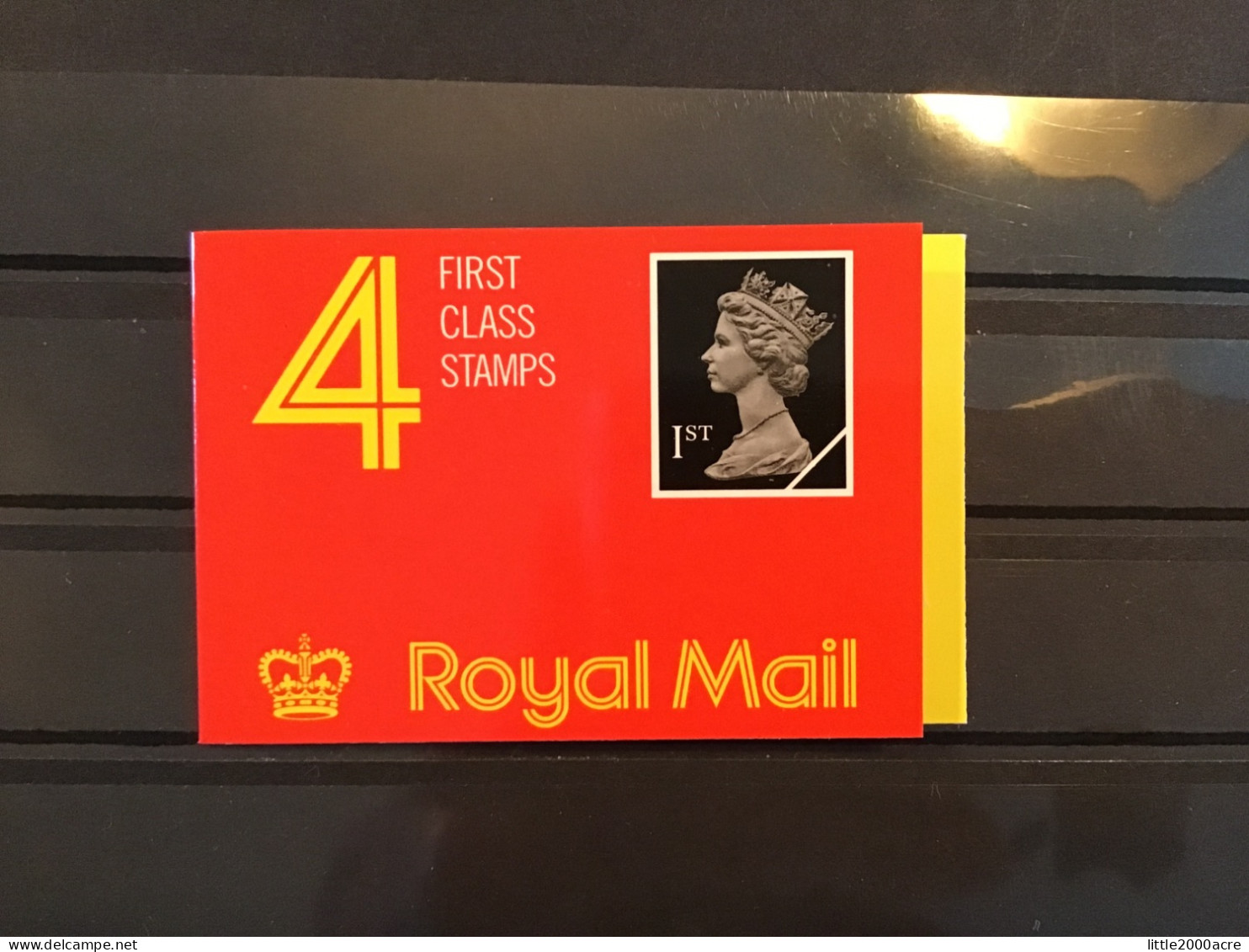 GB 1989 4 1st Class Stamps Barcode Booklet £0.80 MNH SG HB2 - Markenheftchen