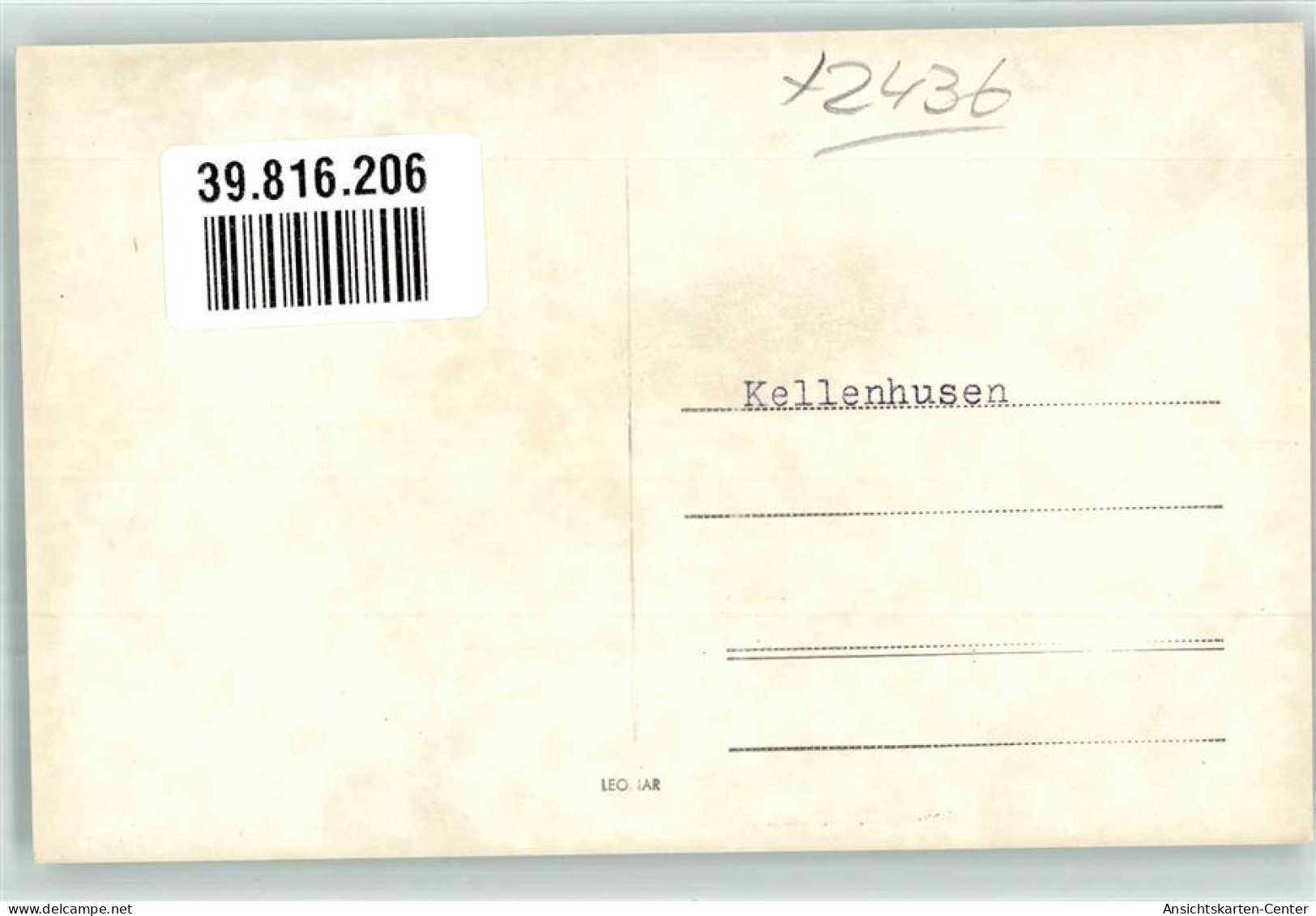 39816206 - Kellenhusen Ostsee - Autres & Non Classés