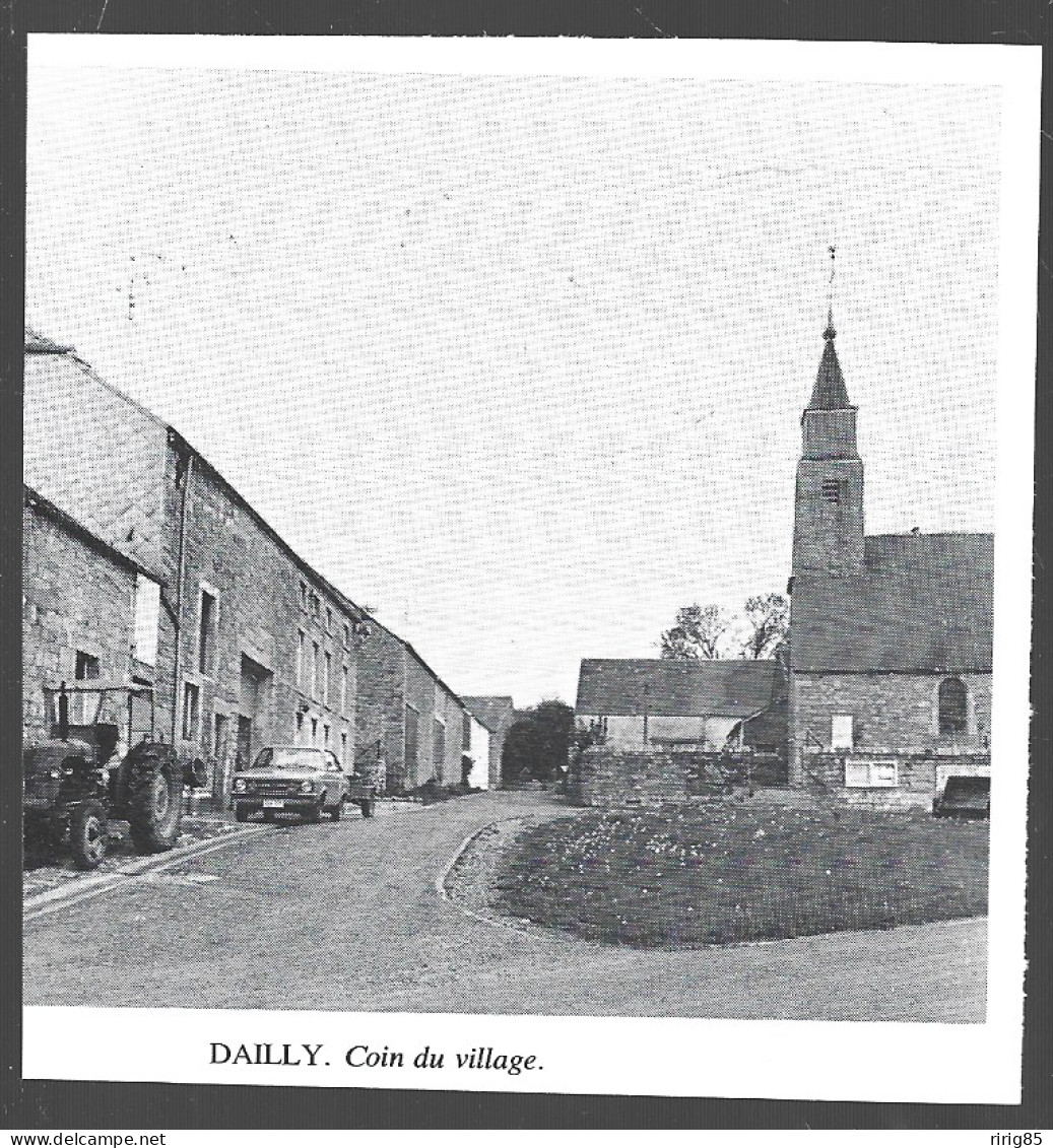 1980  --  BELGIQUE . DAILLY . ASPECT DE VILLAGE . 4B028 - Unclassified