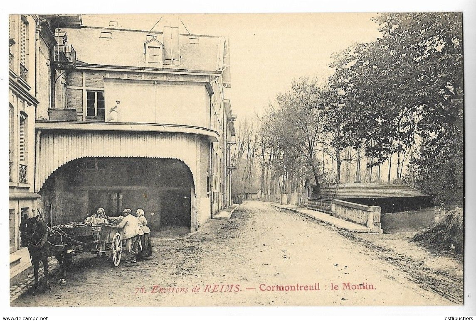 CPA 51 Environs De REIMS , CORMONTREUIL Le Moulin - Sonstige & Ohne Zuordnung