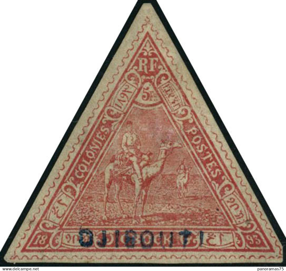** N°5 5F Rouge, Signé Brun  RARE - TB - Other & Unclassified