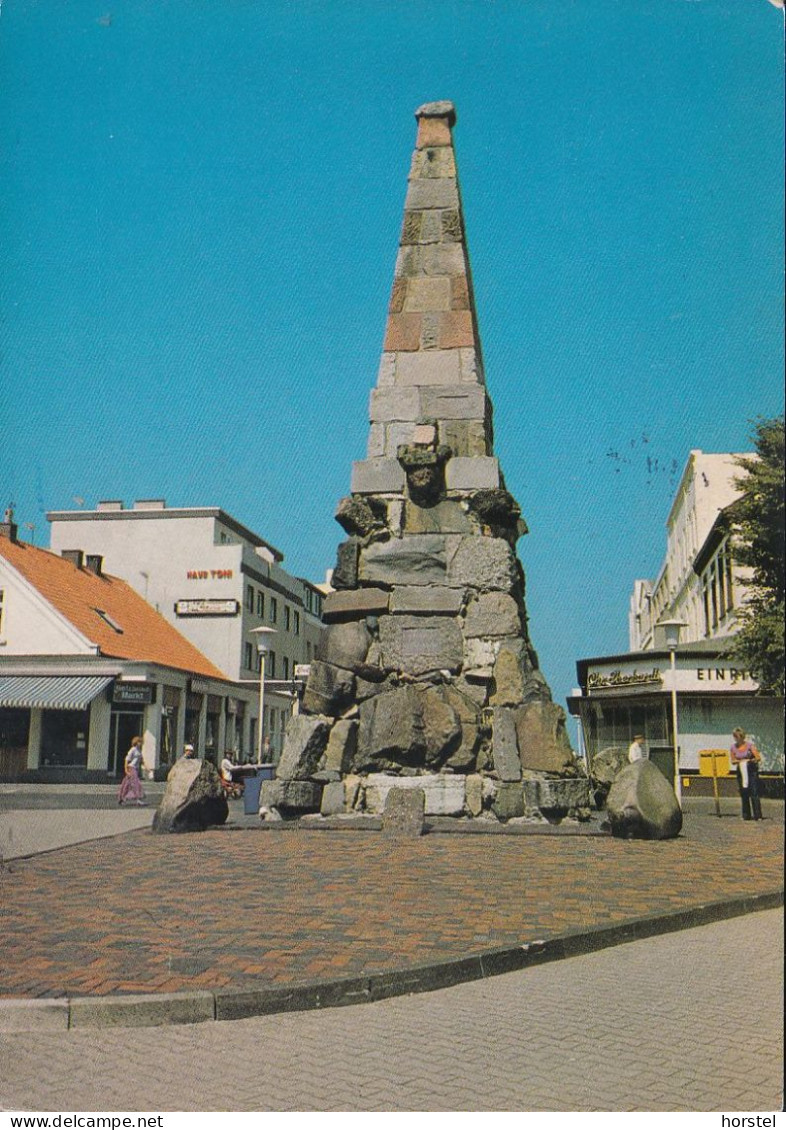 D-26548 Norderney - Am Kaiser-Wilhelm-Denkmal - Fußgängerzone - Norderney