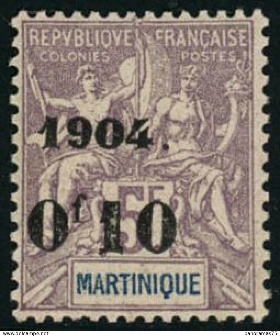 ** N°59 10c Sur 5F Violet - TB - Other & Unclassified