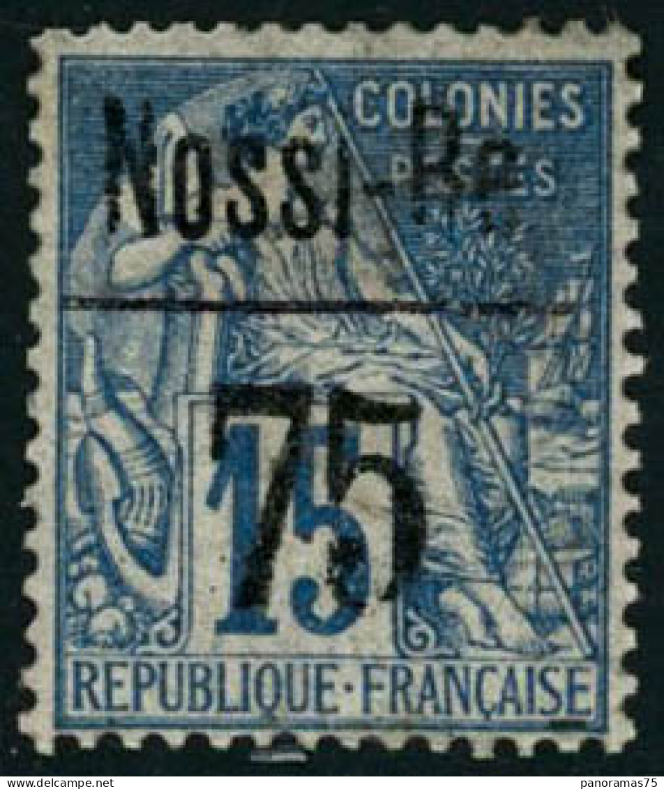 ** N°21 75c Sur 15c Bleu, Signé Calves - TB - Autres & Non Classés