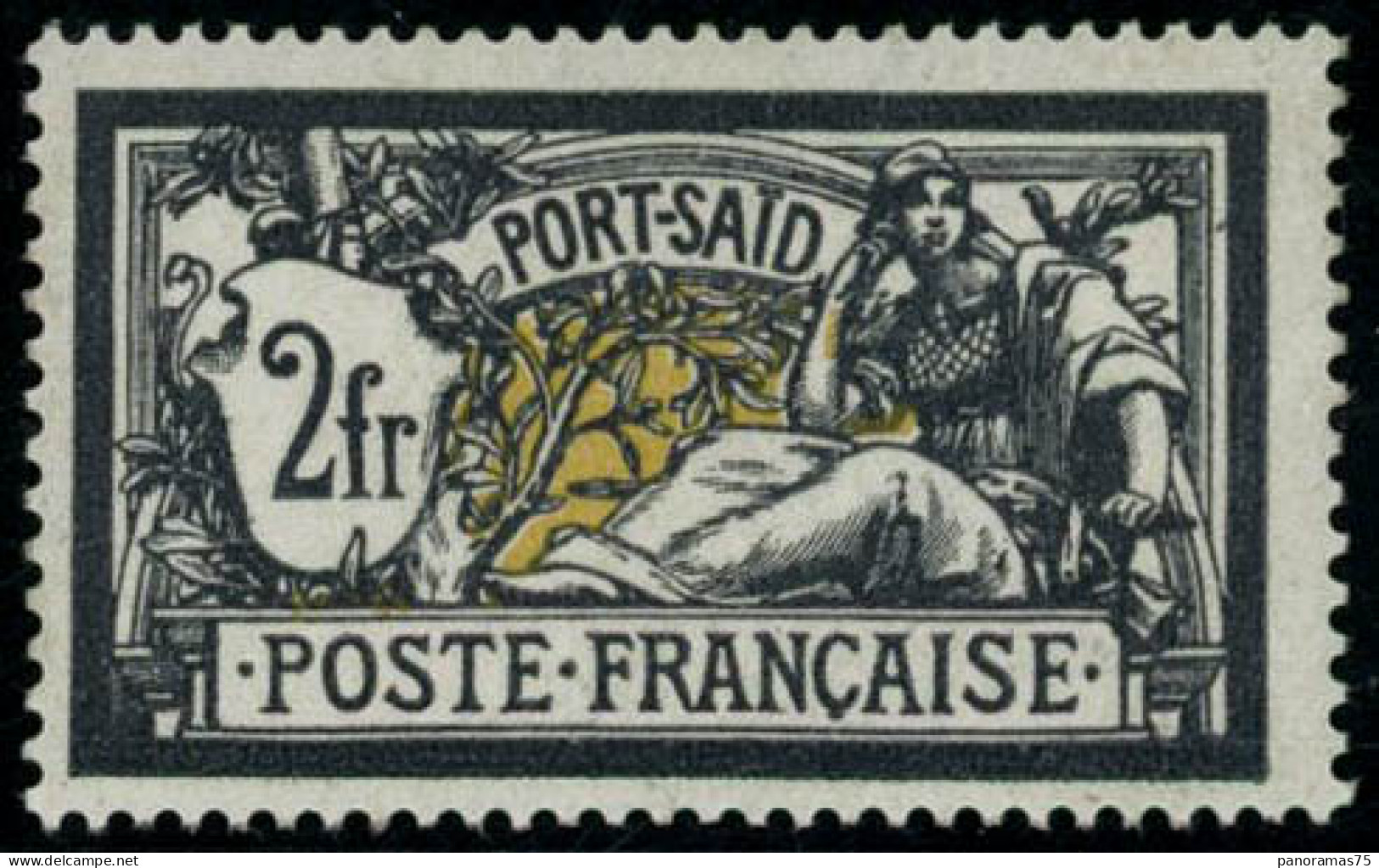 ** N°33a 2F Violet Foncé Et Jaune, RARE - TB - Otros & Sin Clasificación