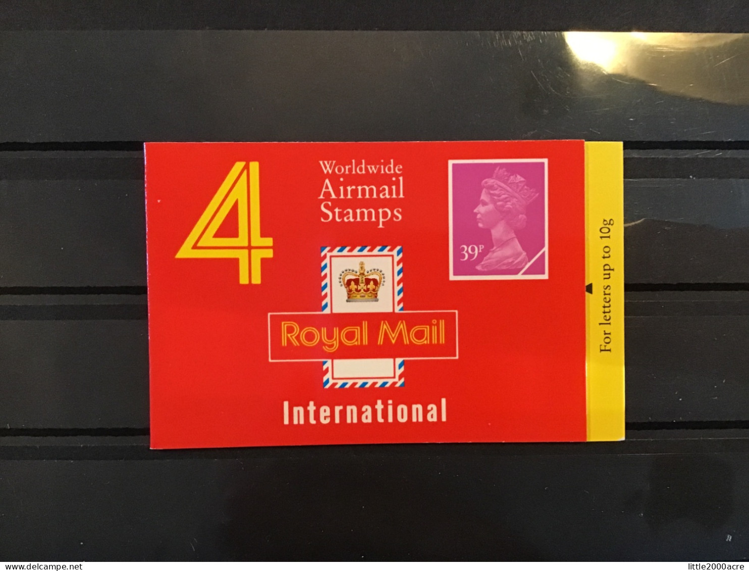 GB 1991 4 39p Stamps Barcode Booklet £1.56 MNH SG GM1 - Postzegelboekjes