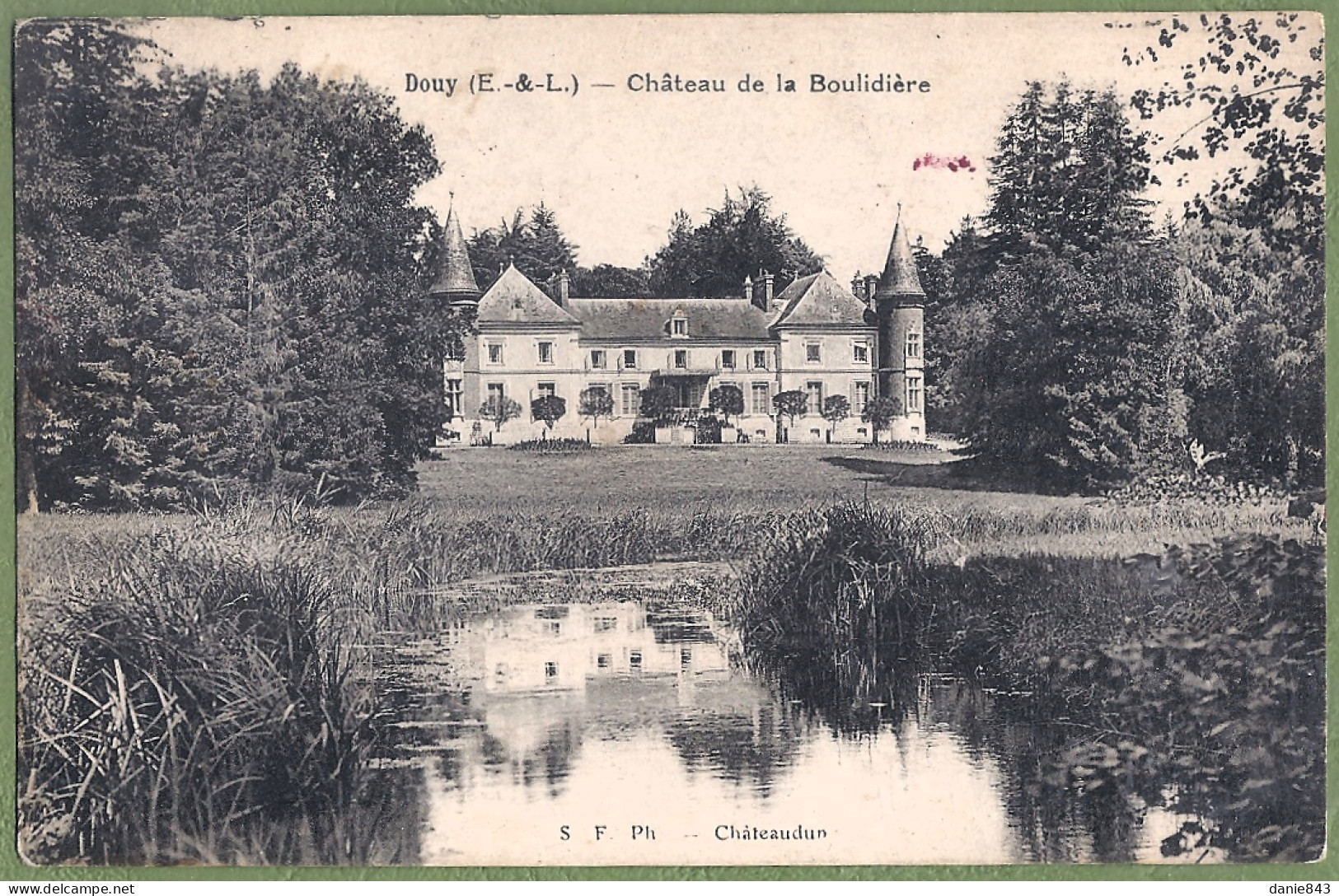 CPA  - EURE ET LOIR - DOUY - CHATEAU DE LA BOUDILIERE - Other & Unclassified